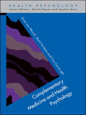 cover image of Complementary Medicine and Health Psychology
